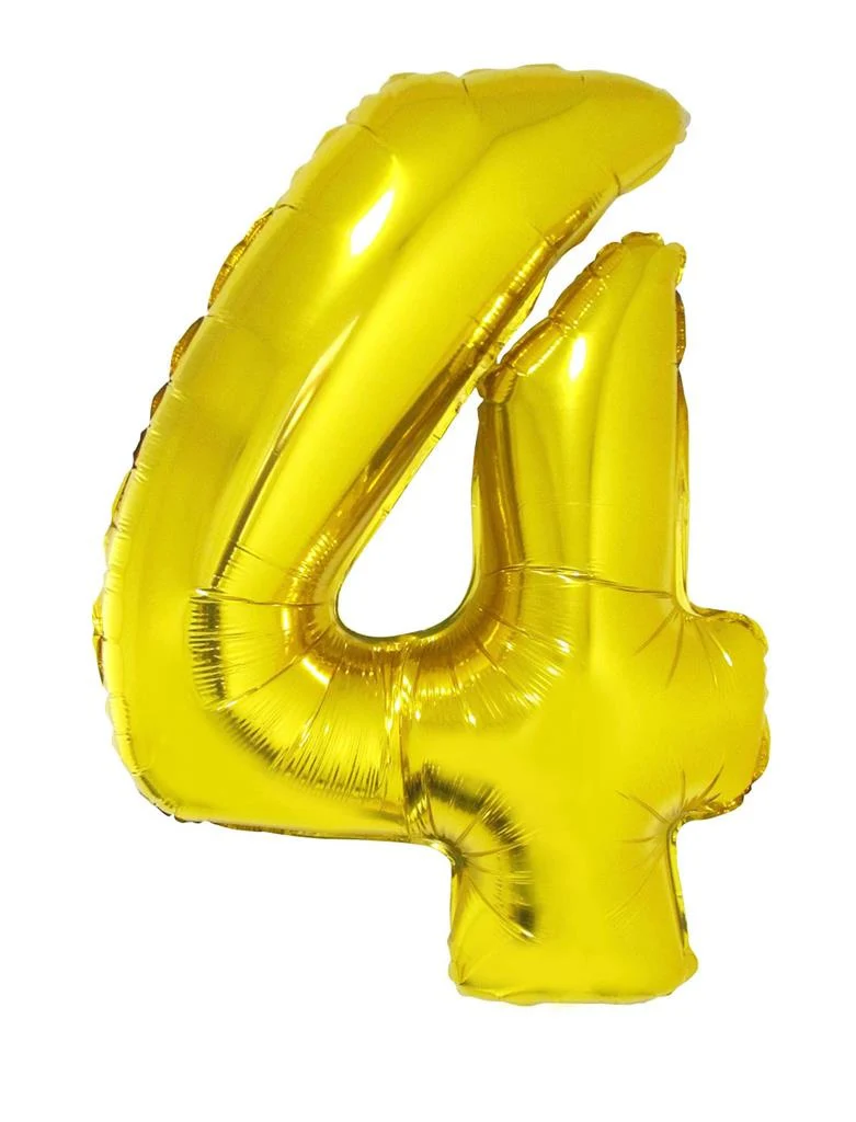 Folieballon 102 cm goud - Image 6