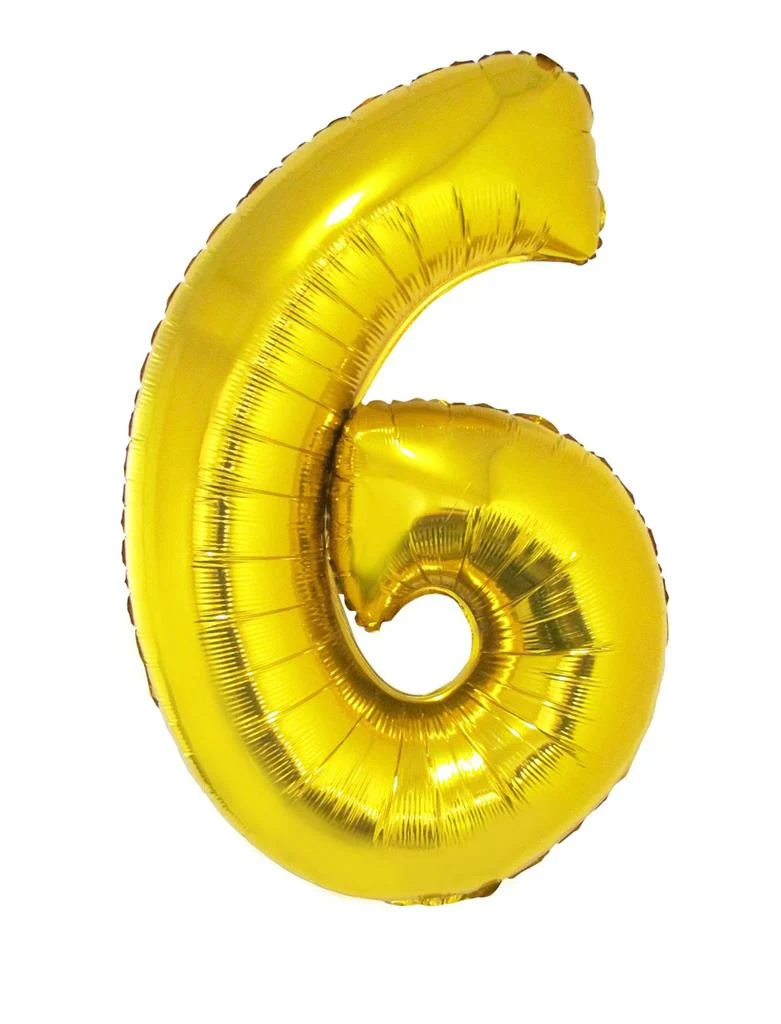 Folieballon 102 cm goud - Image 8