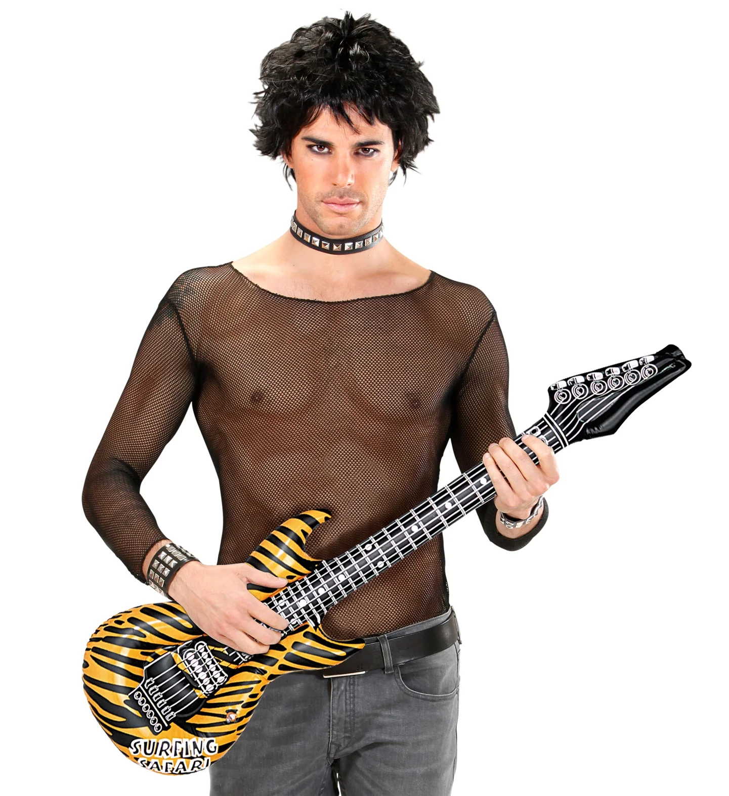 Opblaasbare gitaar tijgerprint - Image 3