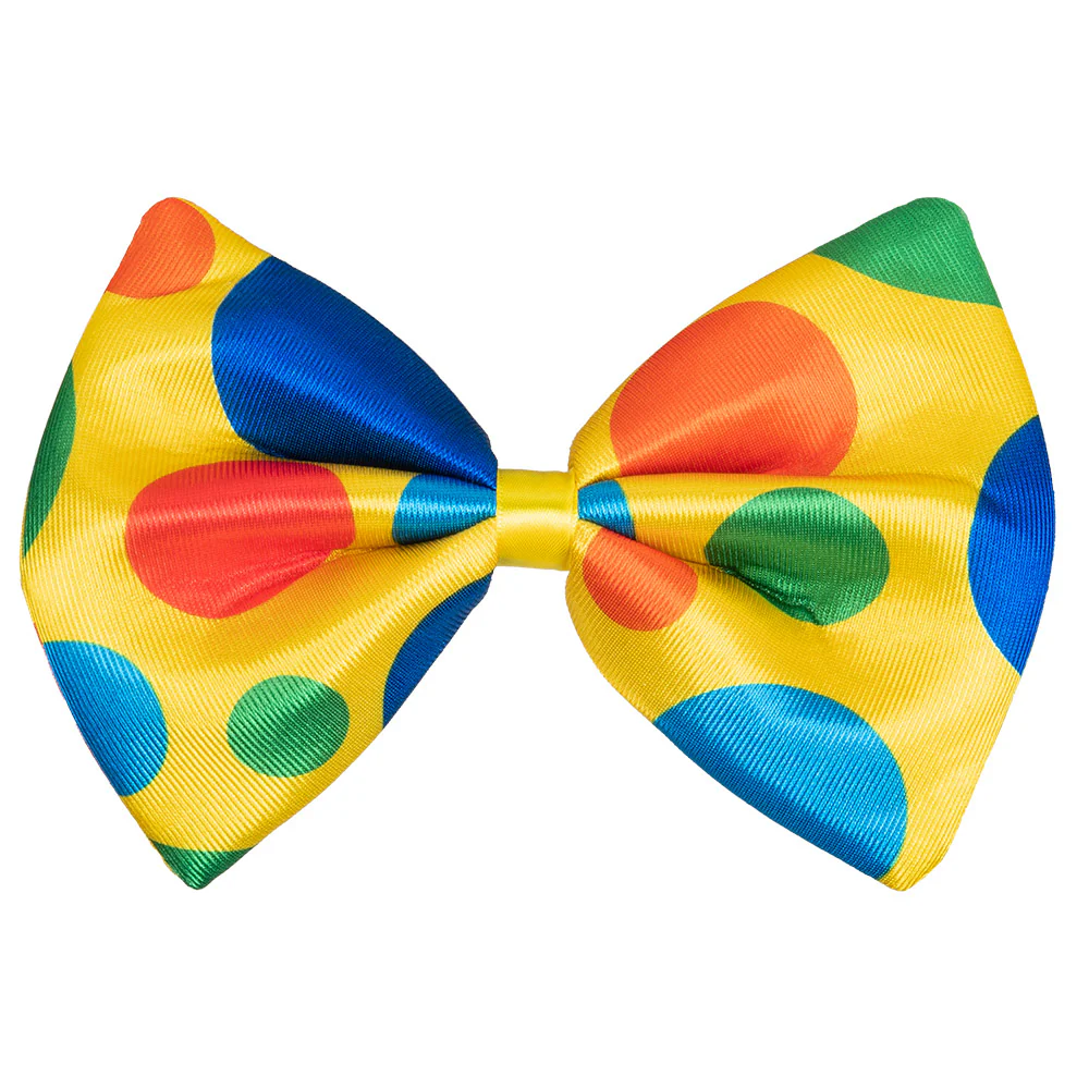 Grote vlinderstrik Clown