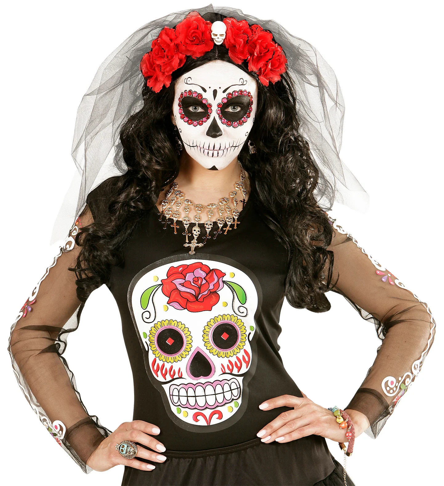 Halloween ring schedel - Image 3