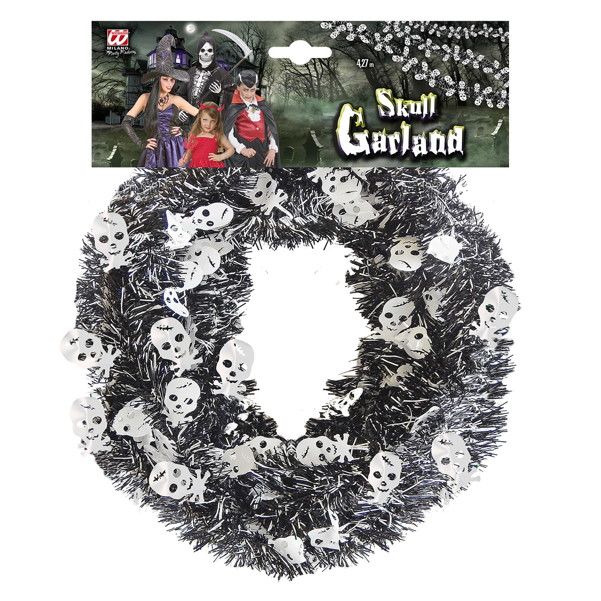 Halloween slingers met schedeltjes - Image 2