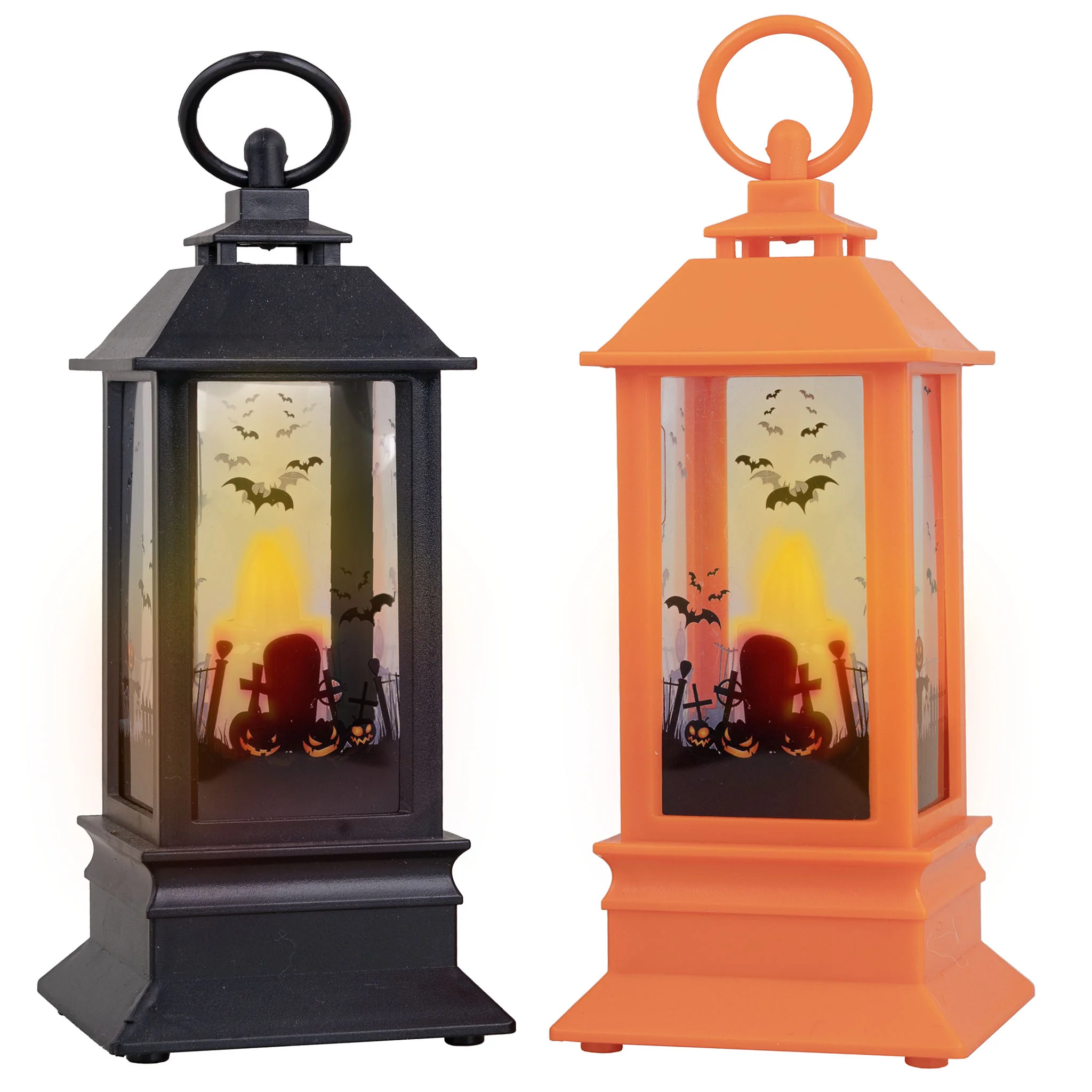 Halloween windlichten 2 stuks