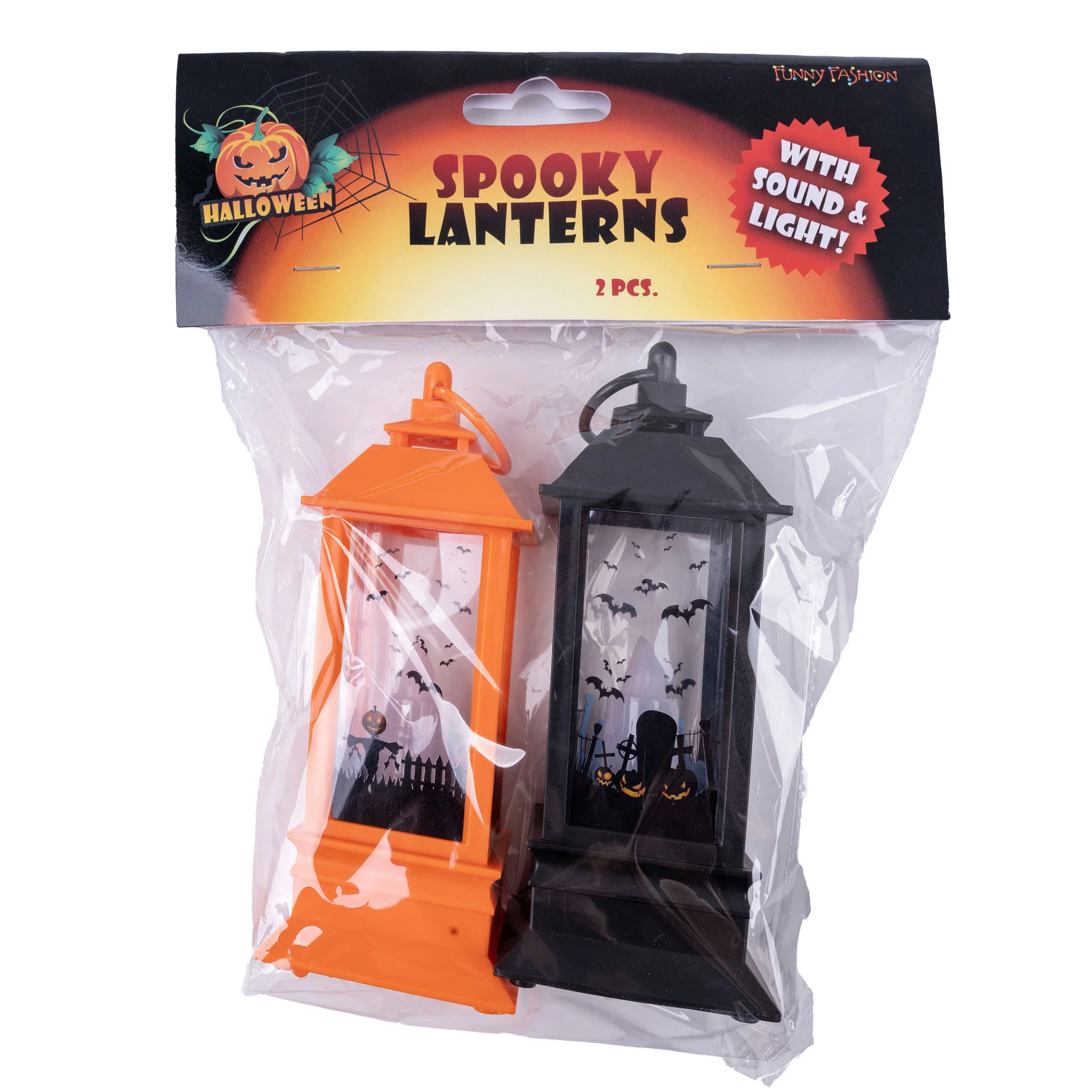 Halloween windlichten 2 stuks - Image 2