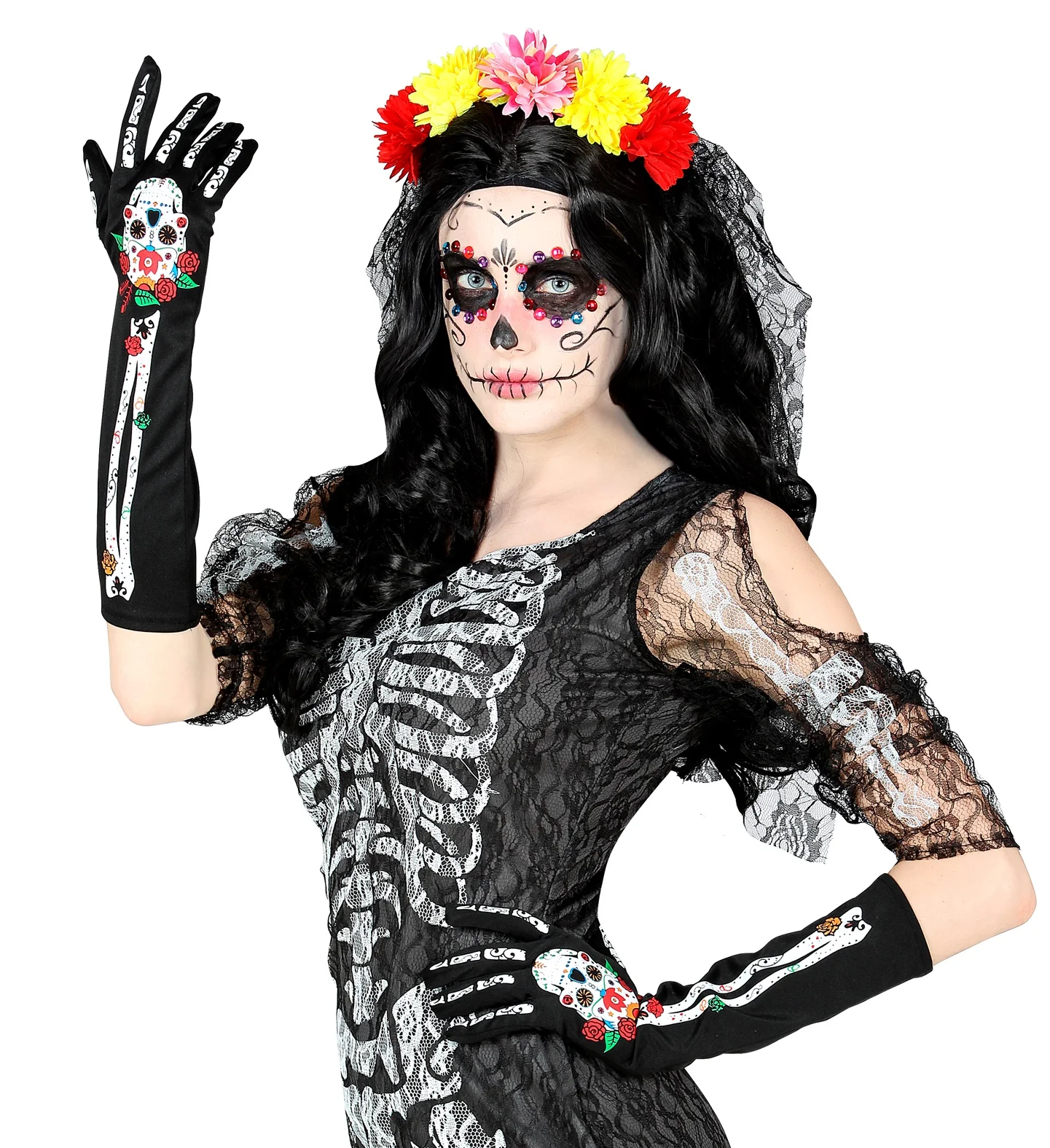 Handschoenen Day of dead - Image 2