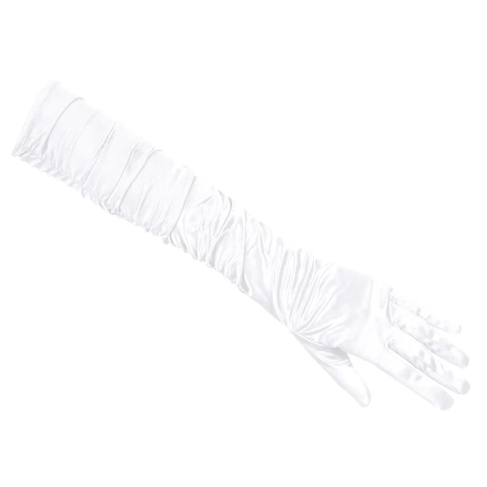 witte handschoenen elleboog Hollywood - Image 3