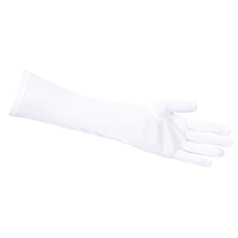 Handschoenen elleboog Nice wit - Image 4