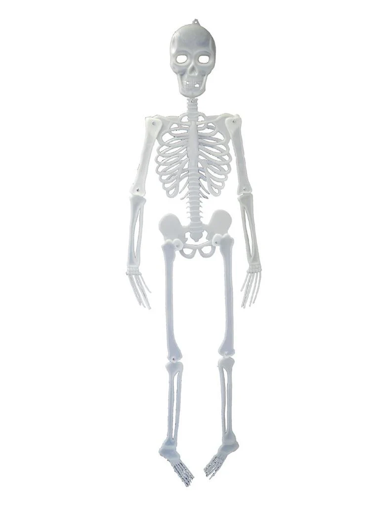 Hangend geraamte decoratie glow in the dark 150cm