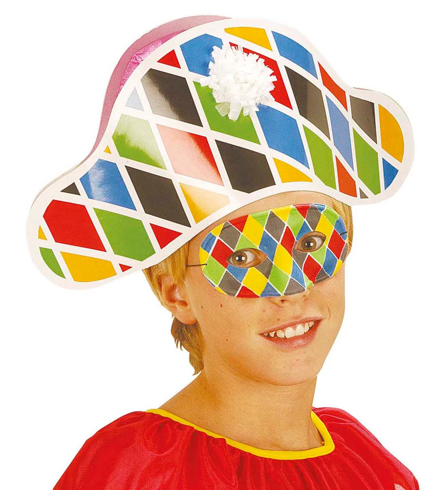 Harlekijn masker kinderen - Image 2