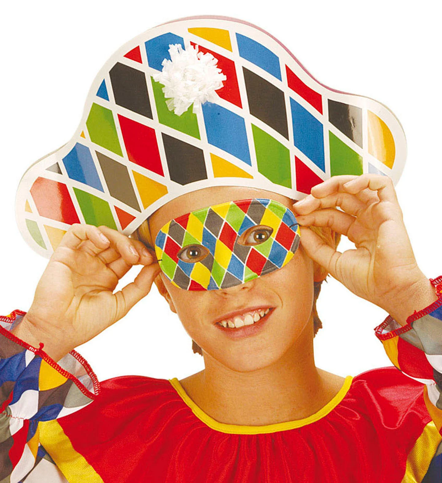 Harlekijn masker kinderen - Image 3