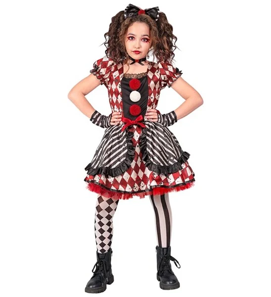 Harlekijn pop kostuum Luukie kinderen