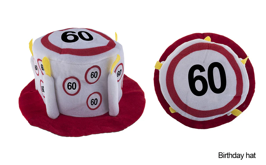 Hoge hoed 60 jaar met verkeersboorden - Image 2