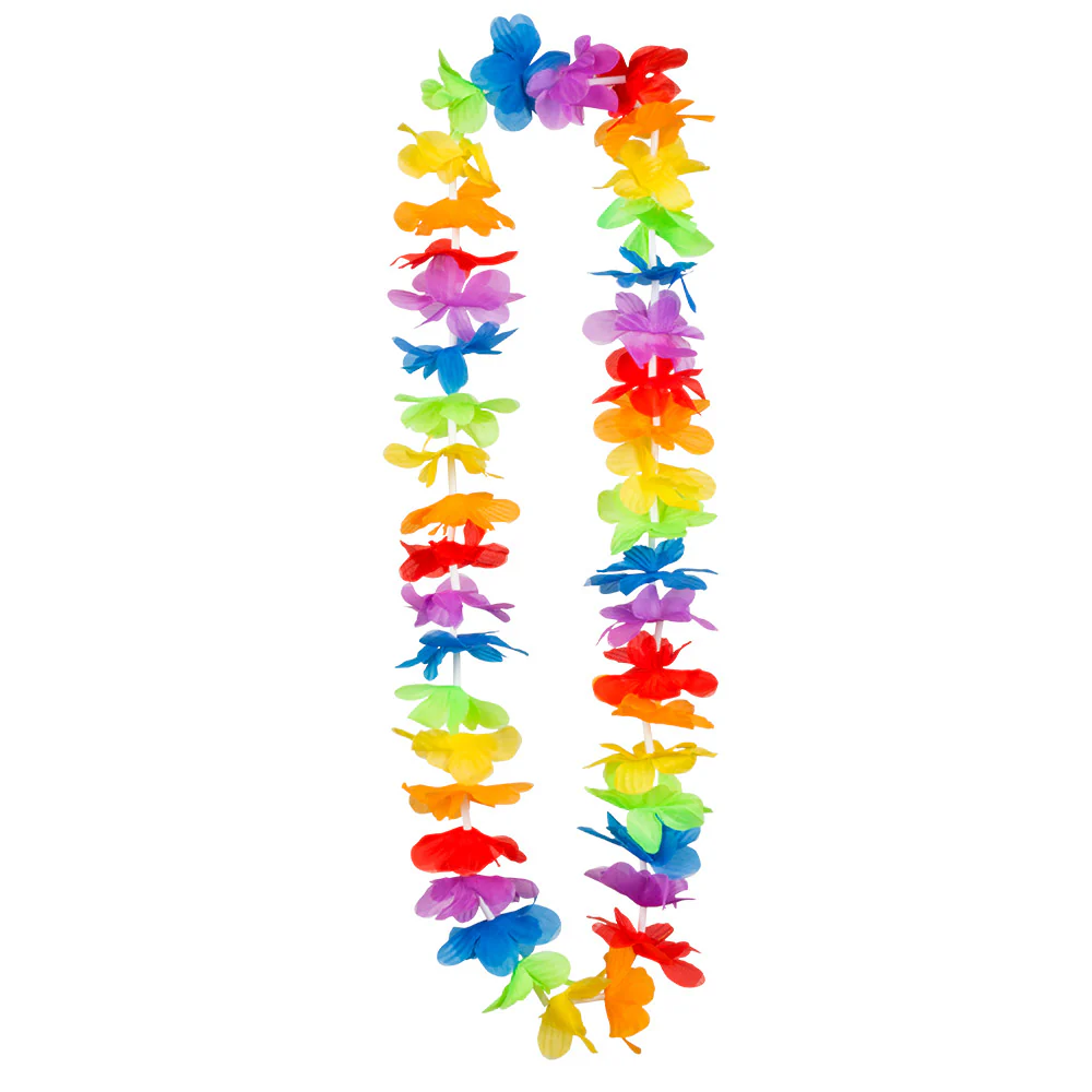Hawaïkrans regenboog multi kleuren - Image 2