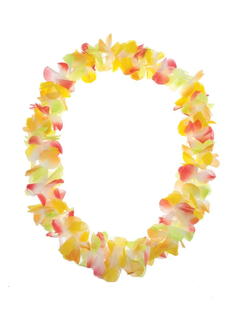 Hawaii bloemenkrans bonte kleuren