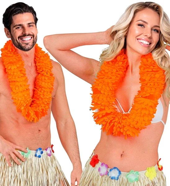 Hawaii krans oranje Ilse - Image 4
