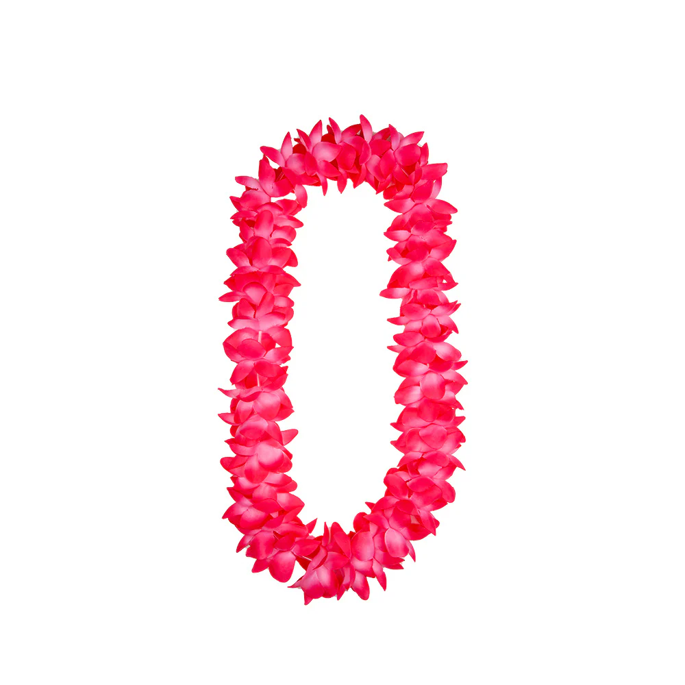 Hawaii slinger roze met orchideeën