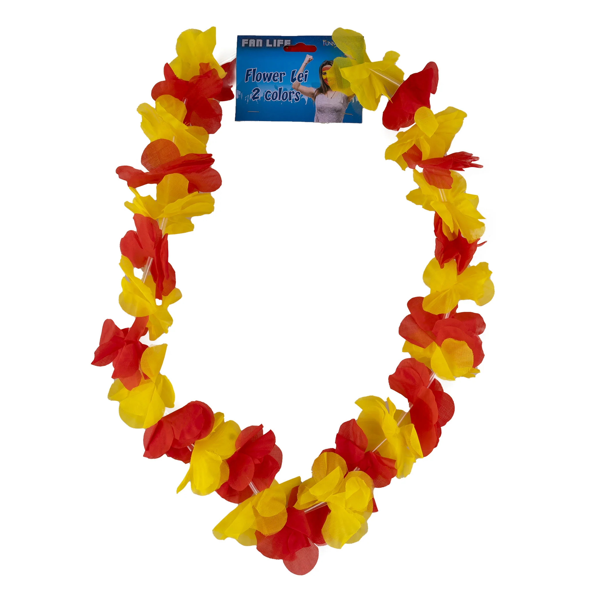 Hawaii slinger Spanje rood geel - Image 2