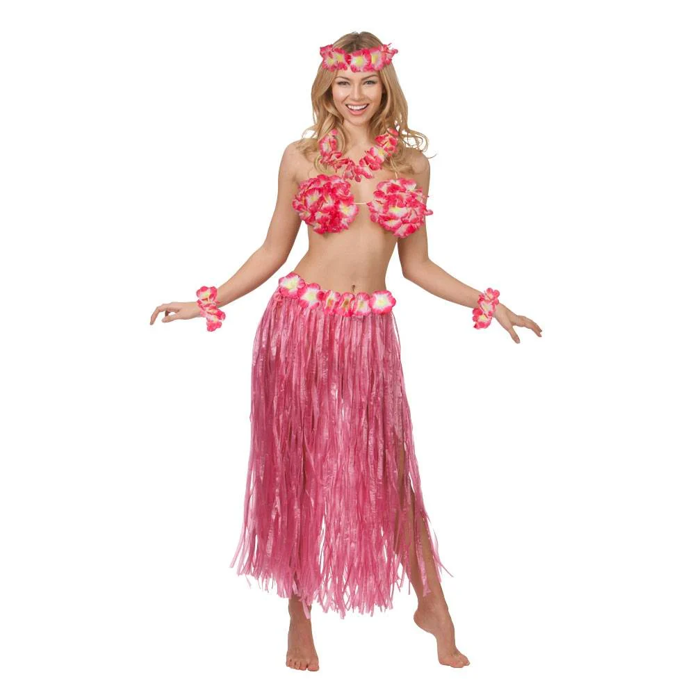 Hawaiiaanse verkleedset 6-delig