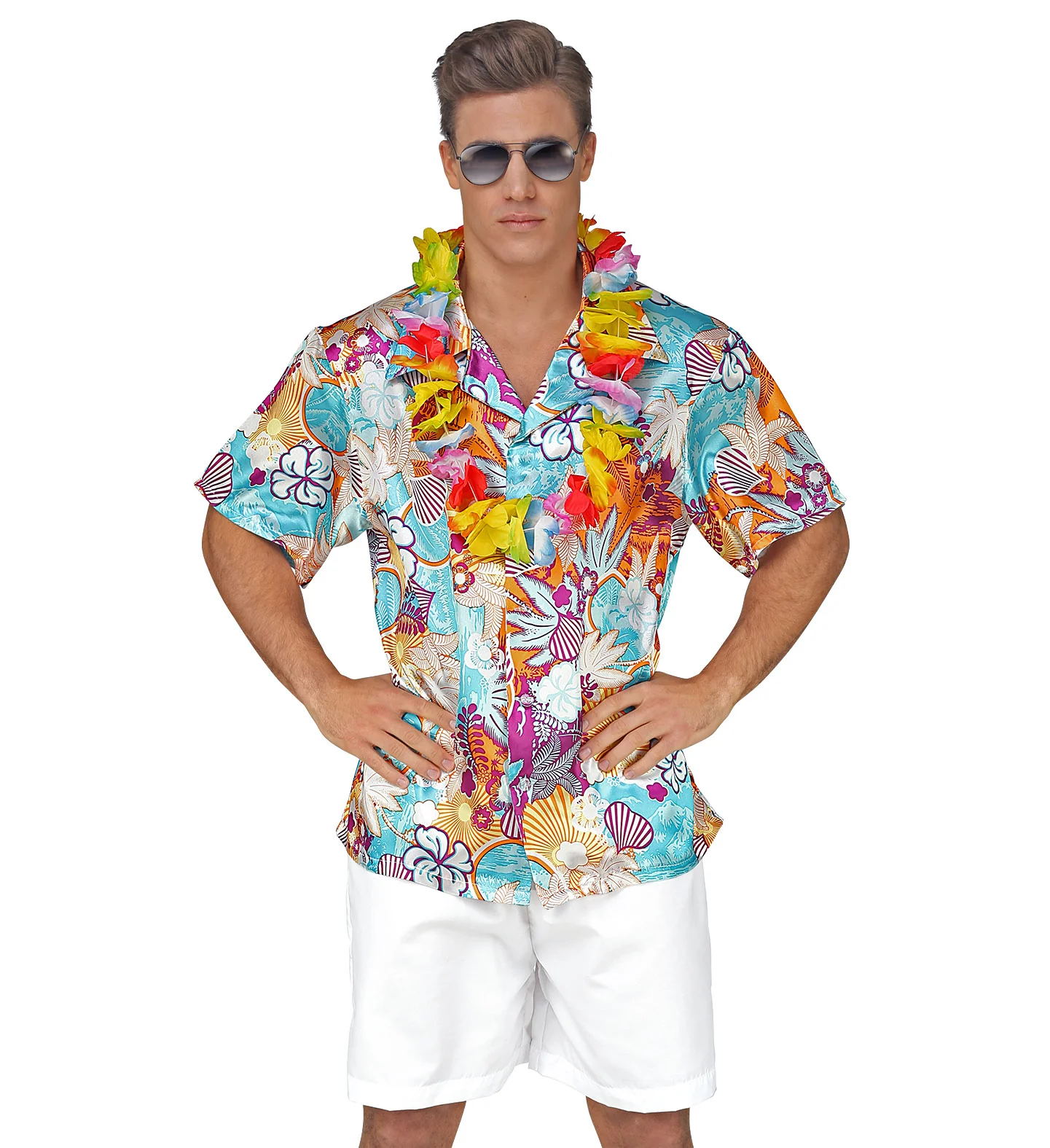 Hawaiishirt flowers multi - Image 4