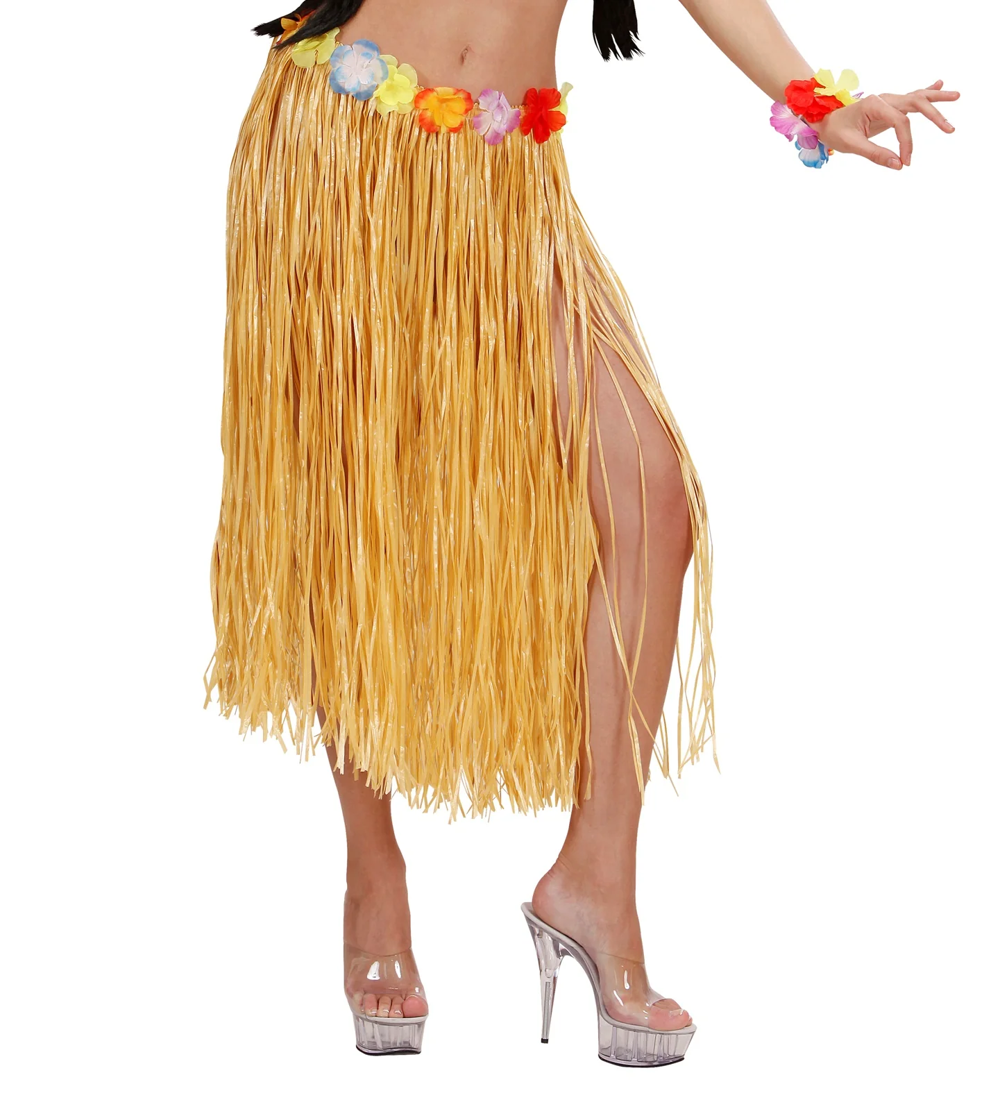 Hawaii rok lang met bloemen strokleur - Image 2