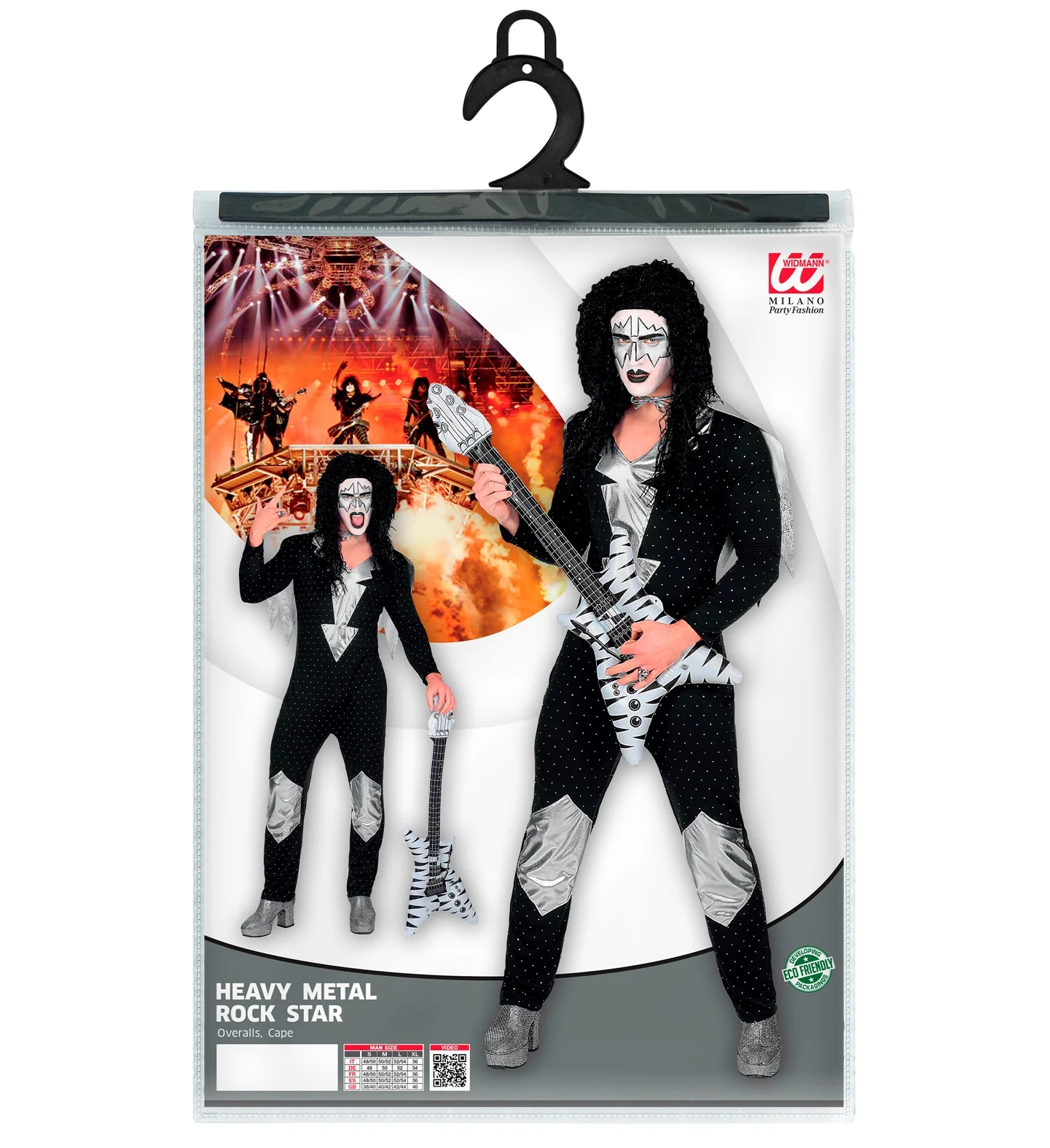 Rocker kostuum AC kiss - Image 5