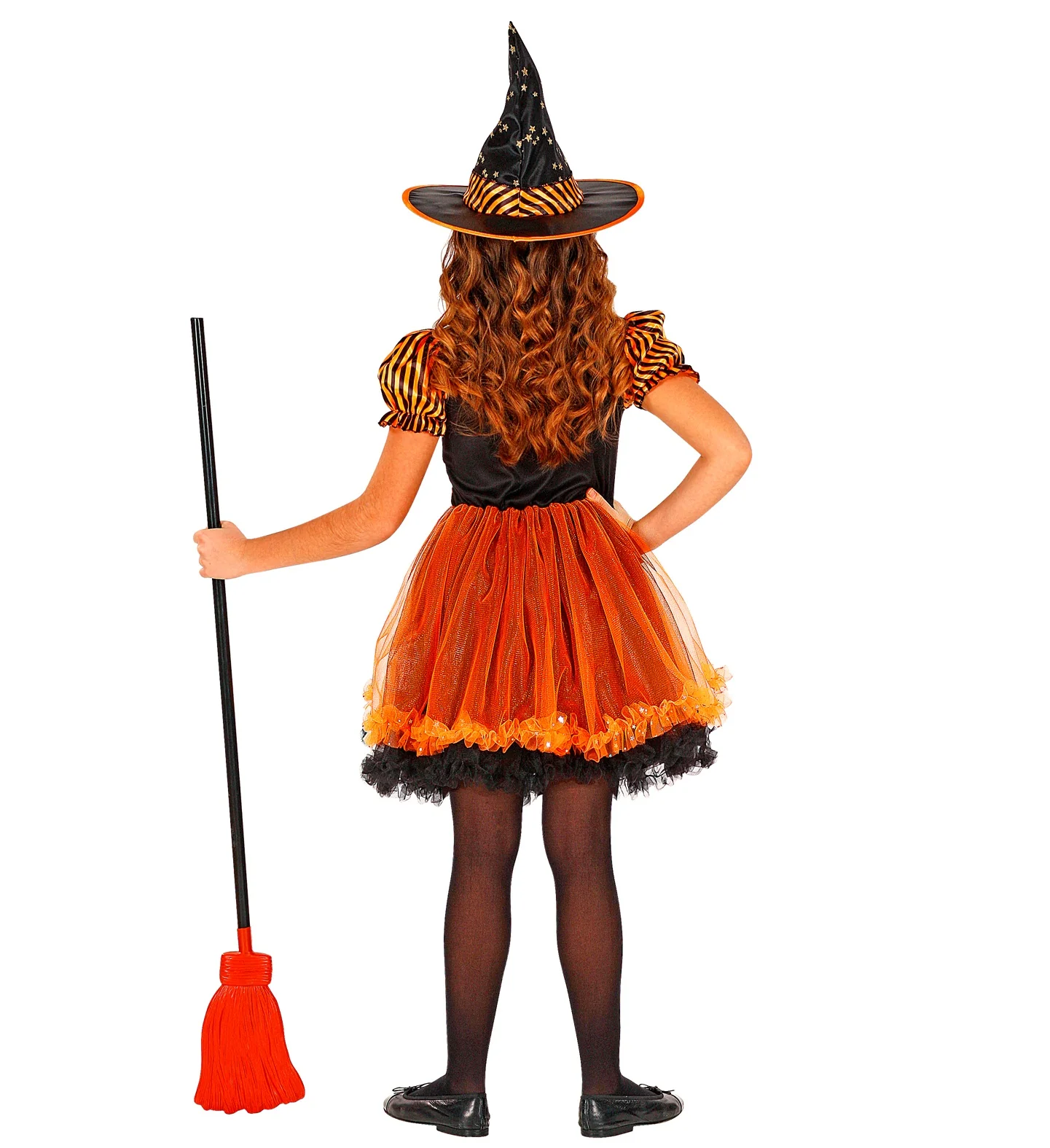 Heksenjurk oranje Witchie - Image 3
