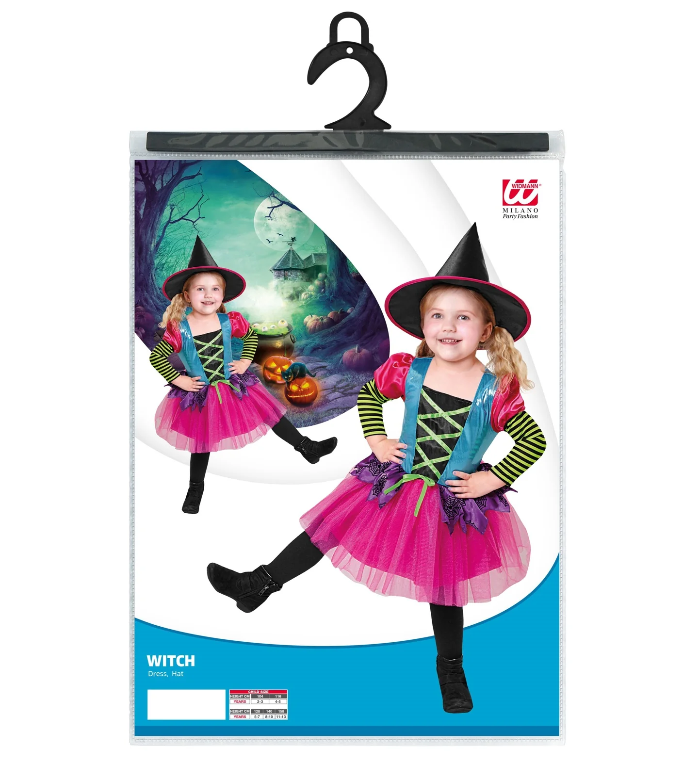 Heksen ballerina jurkje kinderen - Image 2