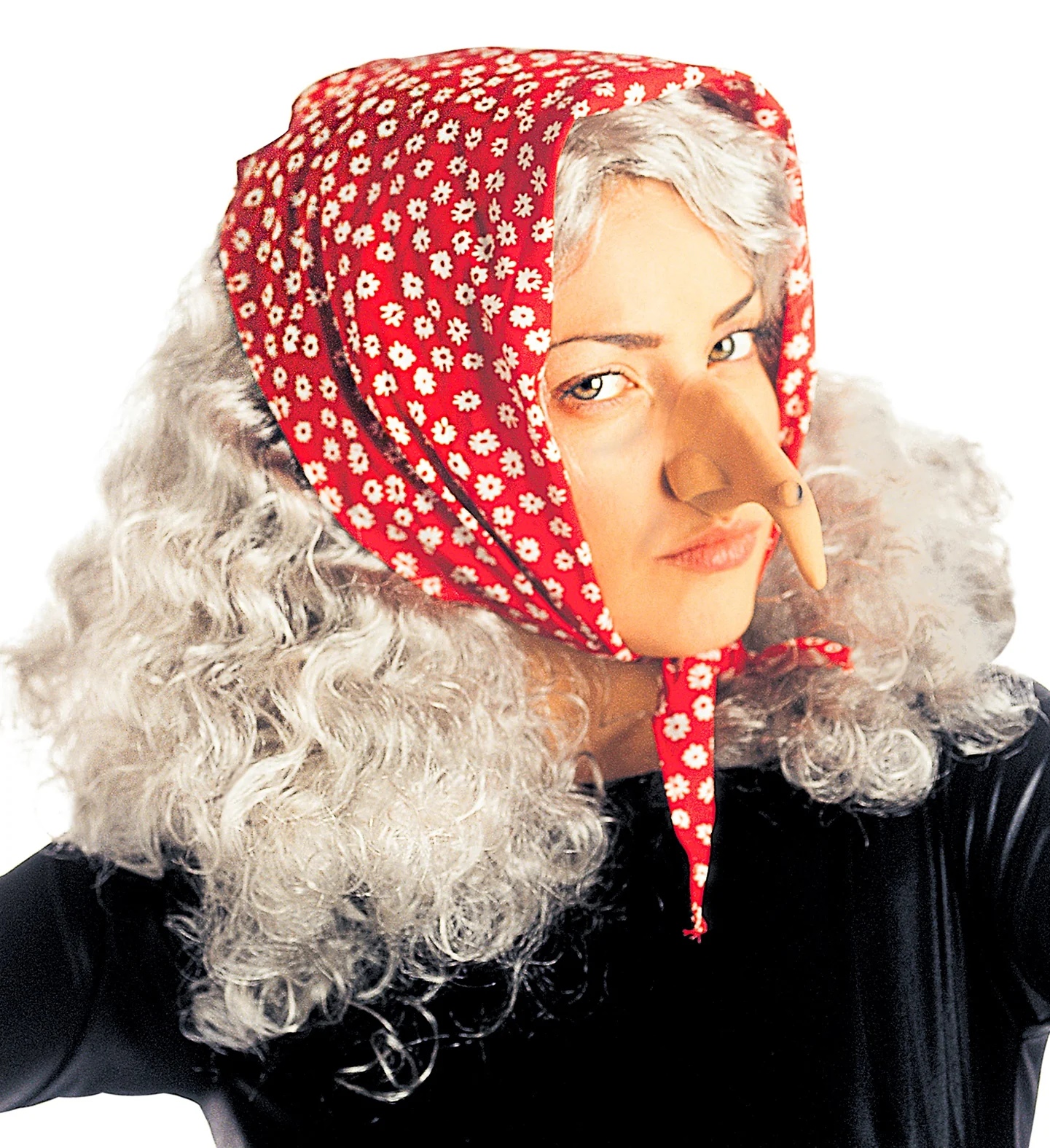 Oma pruik met bandana - Image 3