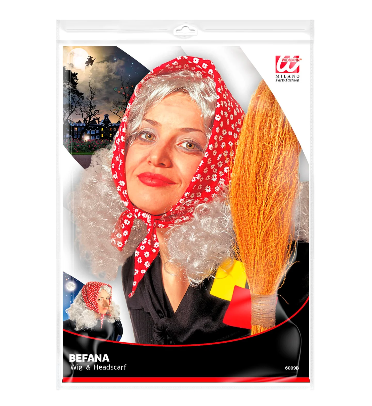 Oma pruik met bandana - Image 4