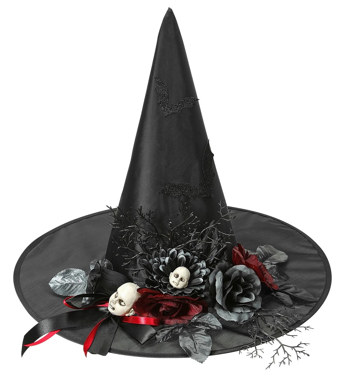 Heksenhoed deluxe met accessoires