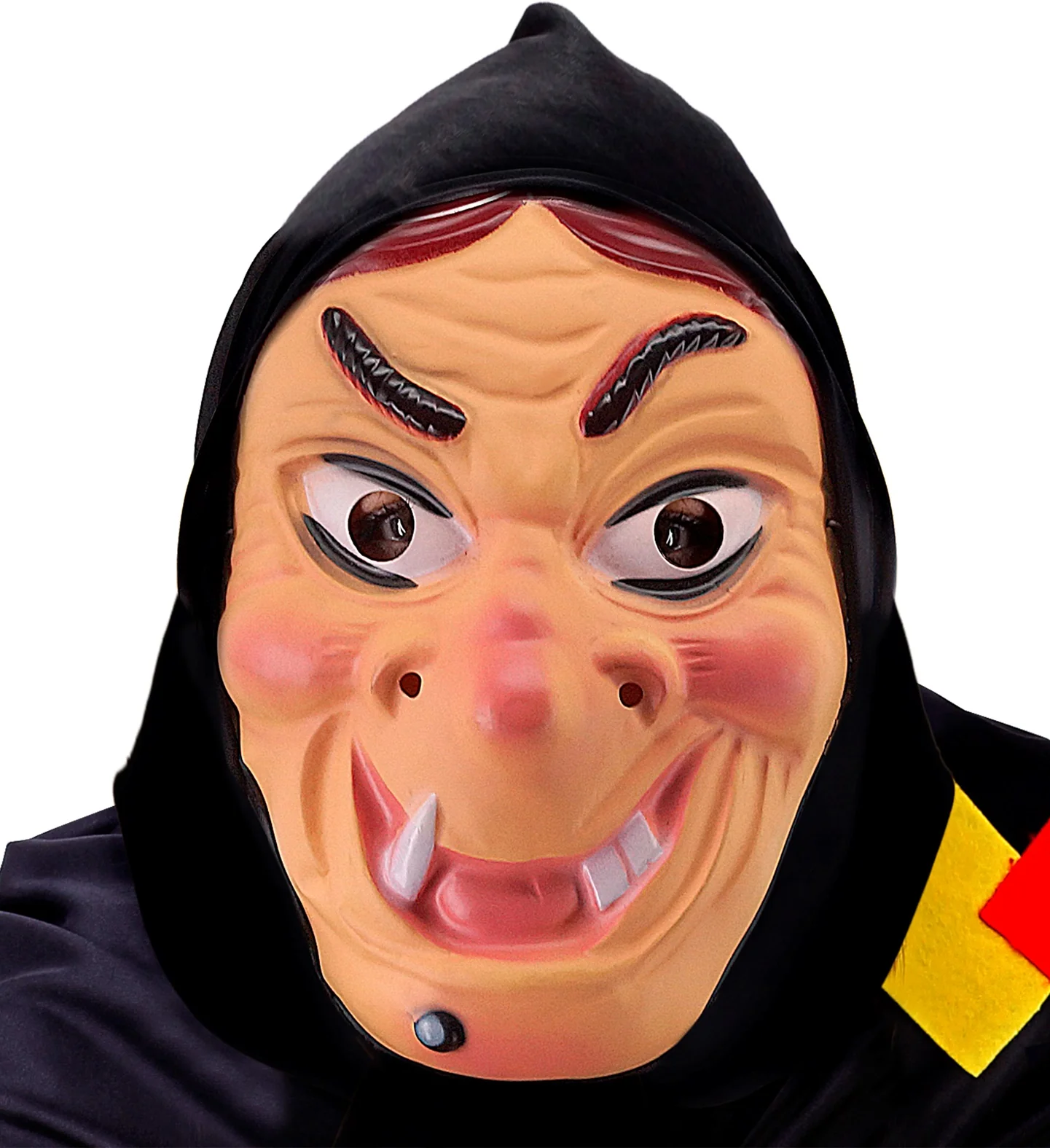 Heksenmasker Rina met hoofddoek - Image 2