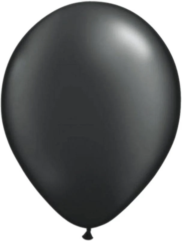 Helium ballonnen zwart