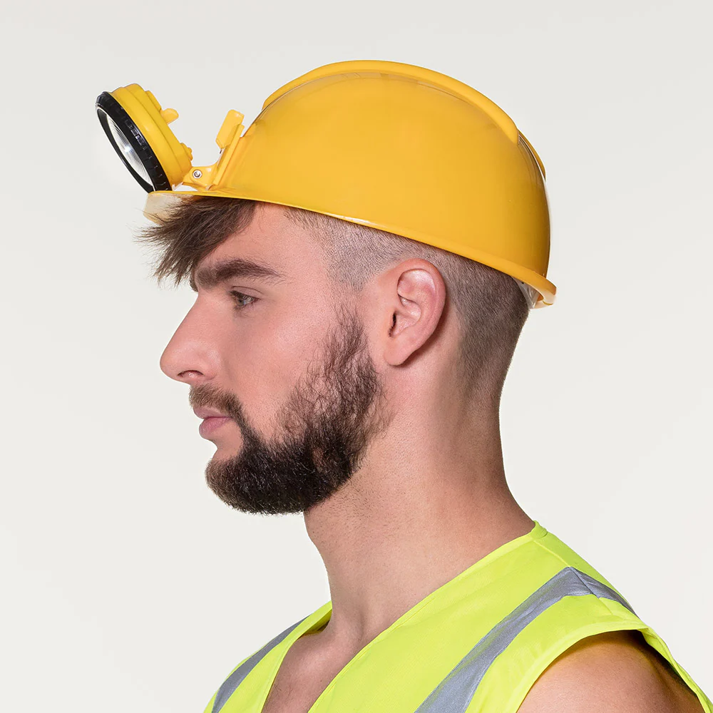 Helm bouwvakker mijnwerker met licht - Image 5