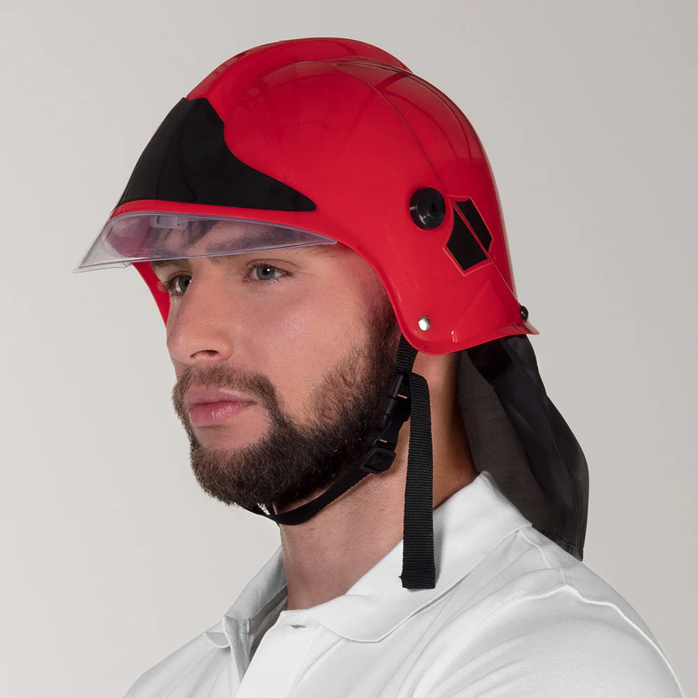 Helm brandweer rood Peetje - Image 3