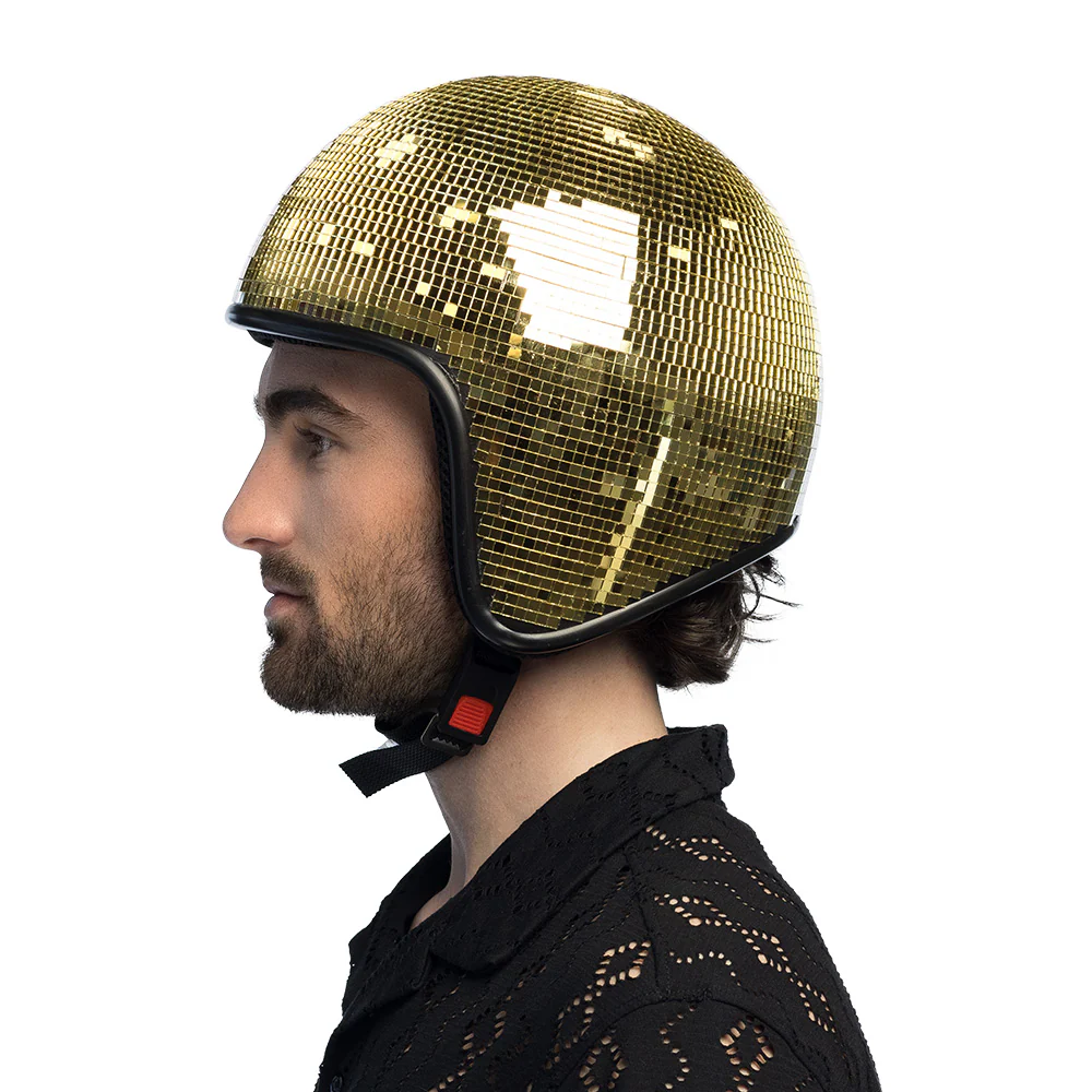 Helm Disco goud - Image 4