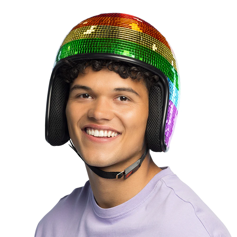Helm Disco regenboog - Image 3