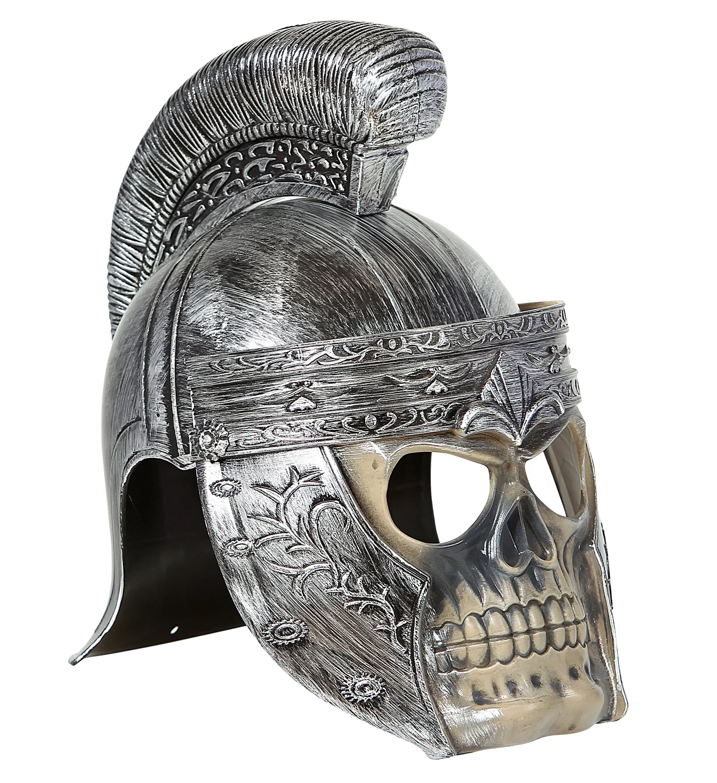 Romeinse helm met schedel