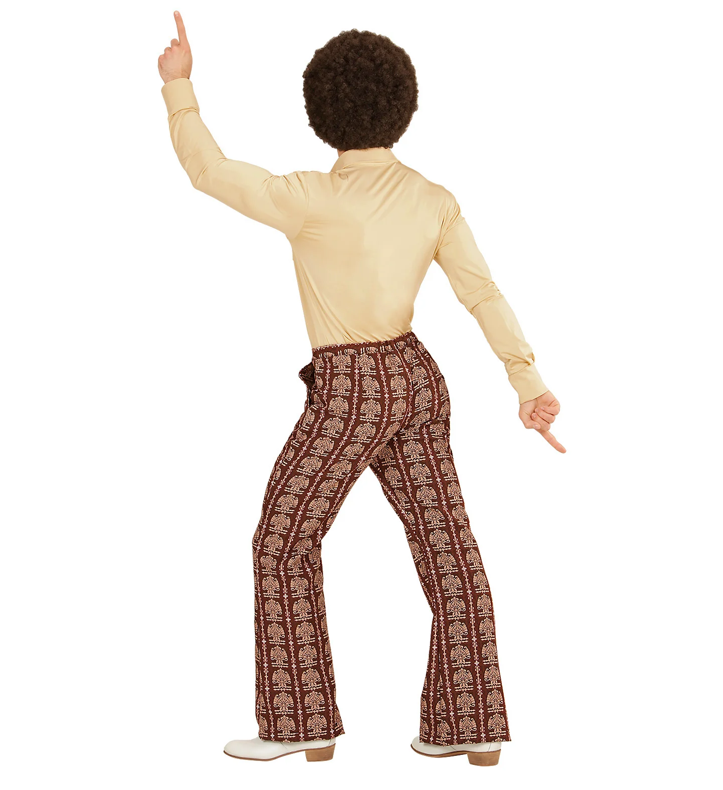 Heren disco broek jaren 70 old school - Image 3