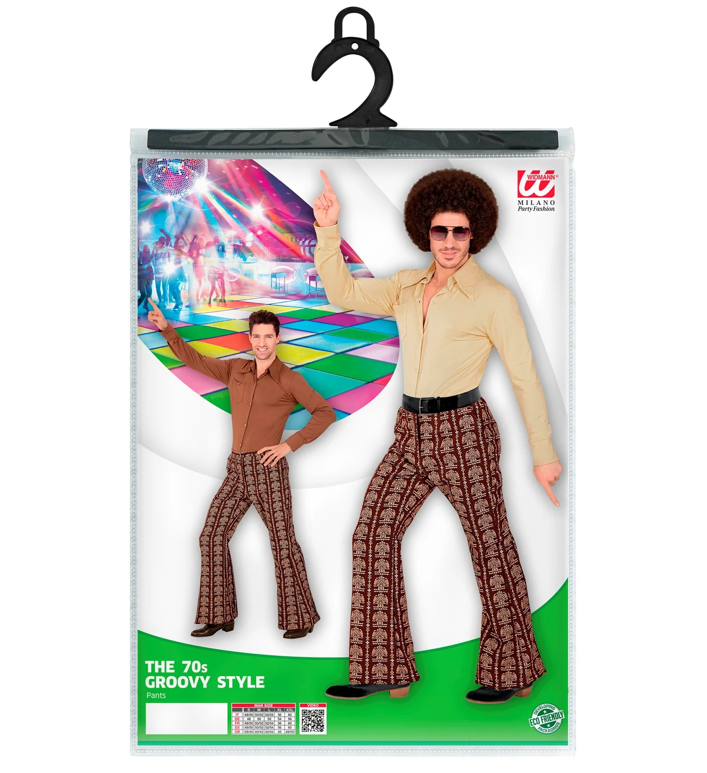 Heren disco broek jaren 70 old school - Image 5