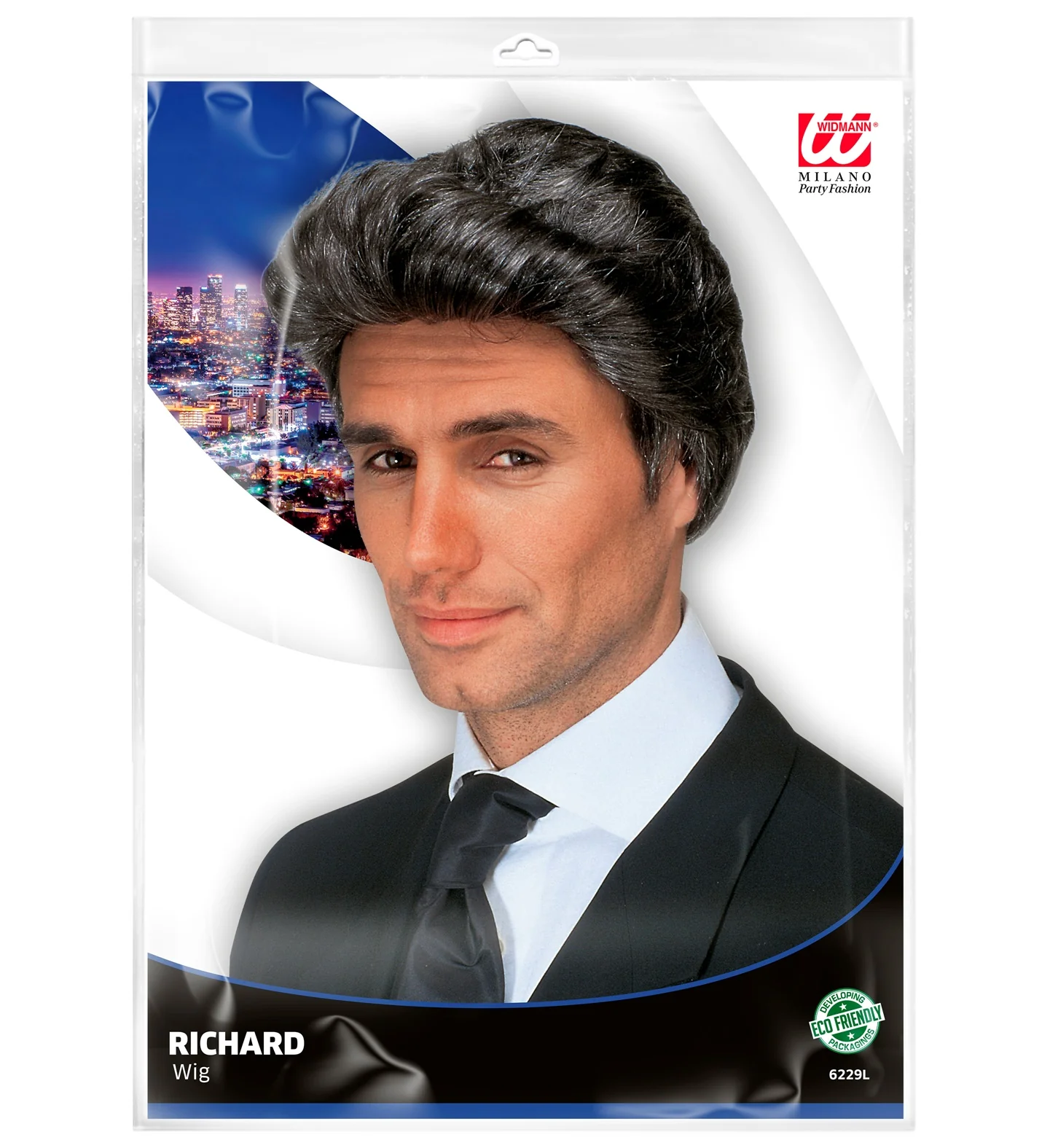 Heren pruik Luciano - Image 2