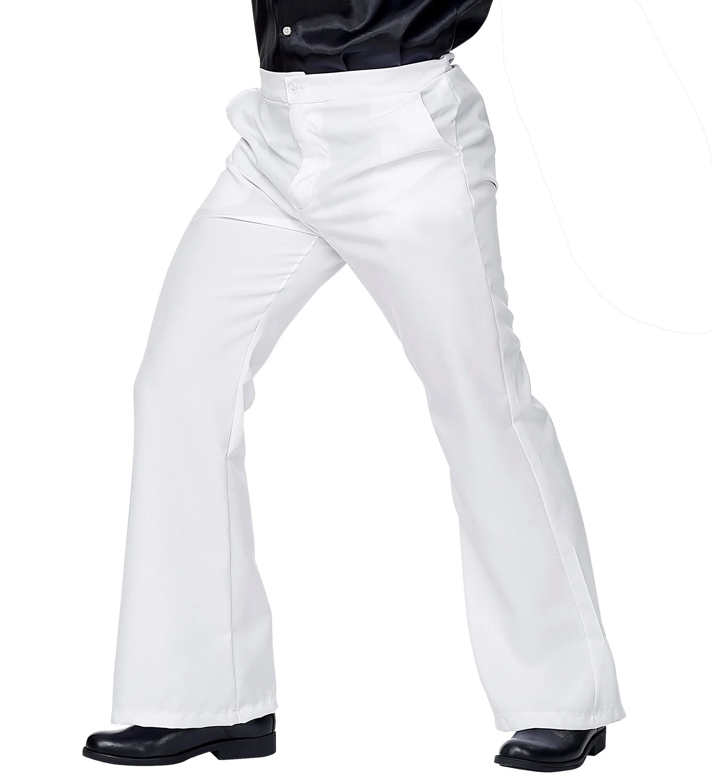 Witte disco broek heren