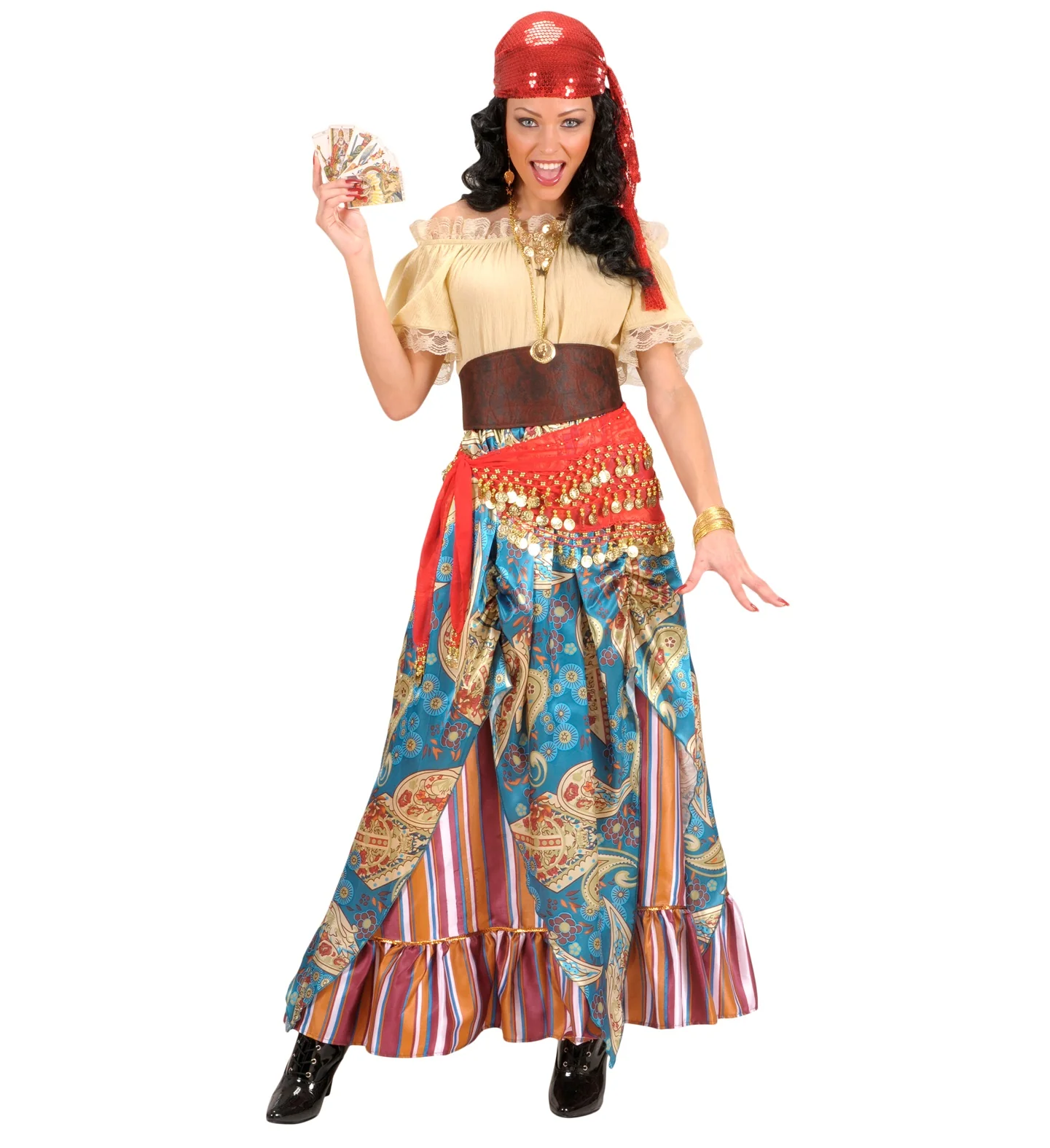 Buikdanseres heupsieraad zigeunerin - Image 3