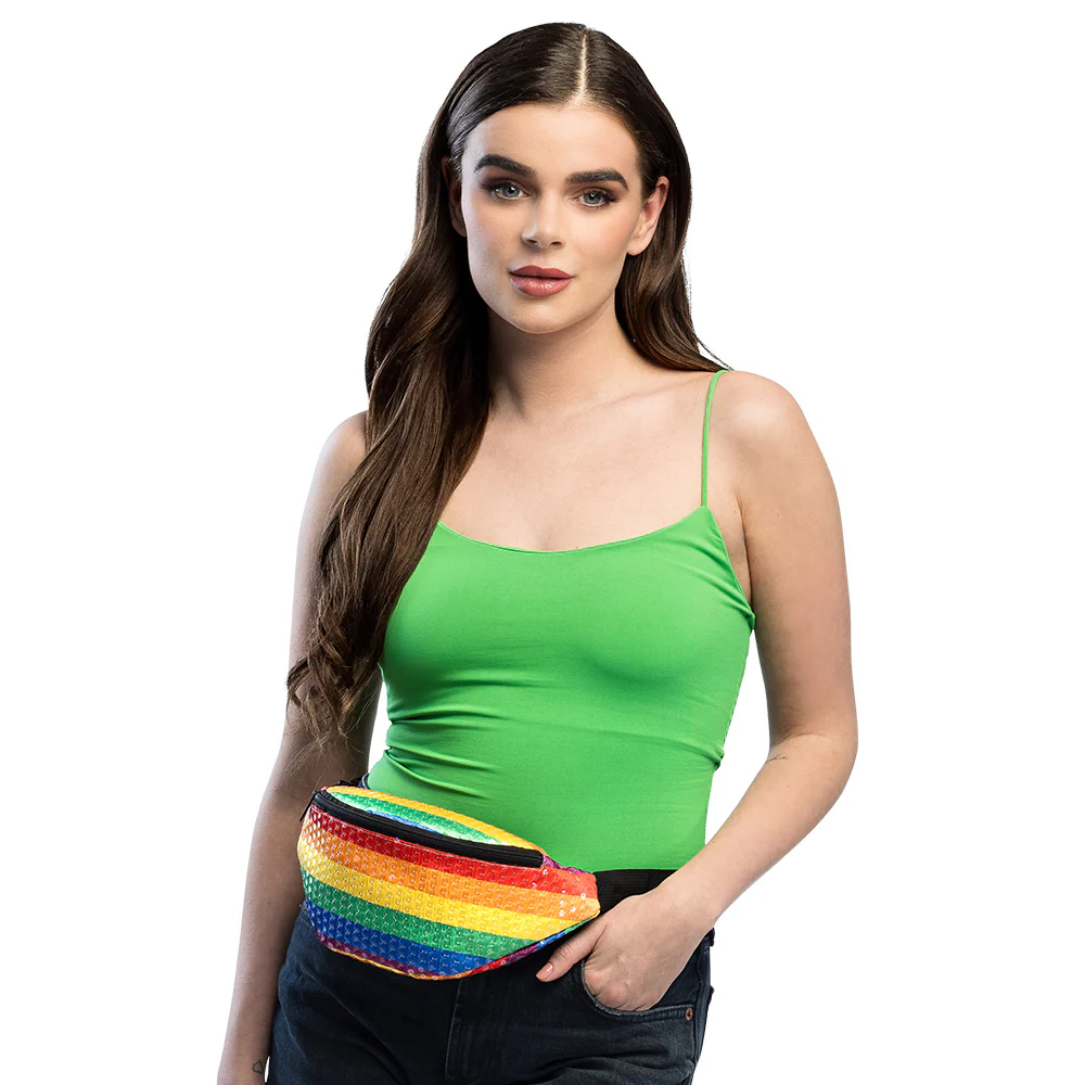 Heuptasje Sequins regenboog - Image 2