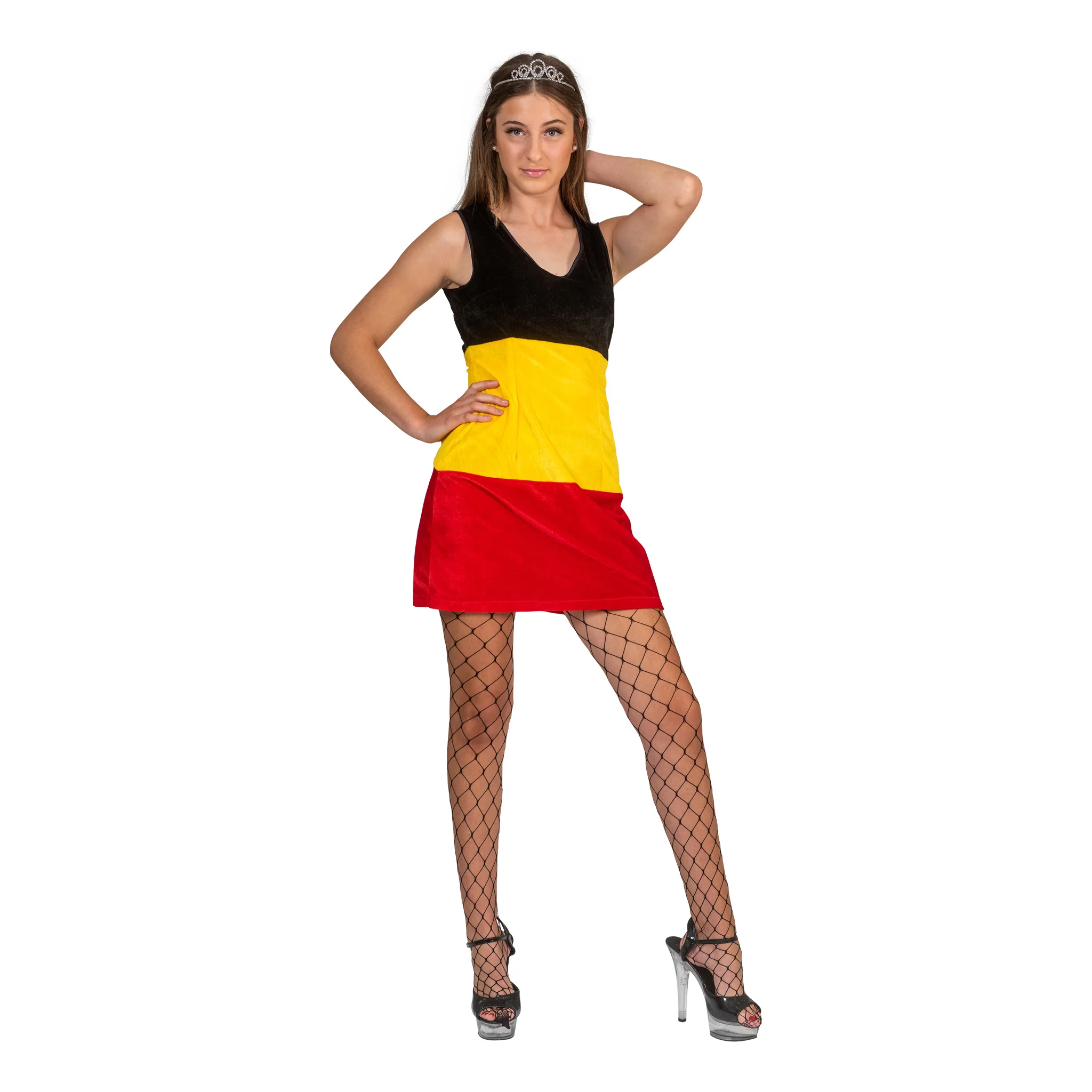 Jurk kostuum Belgische vlag kleuren - Image 2