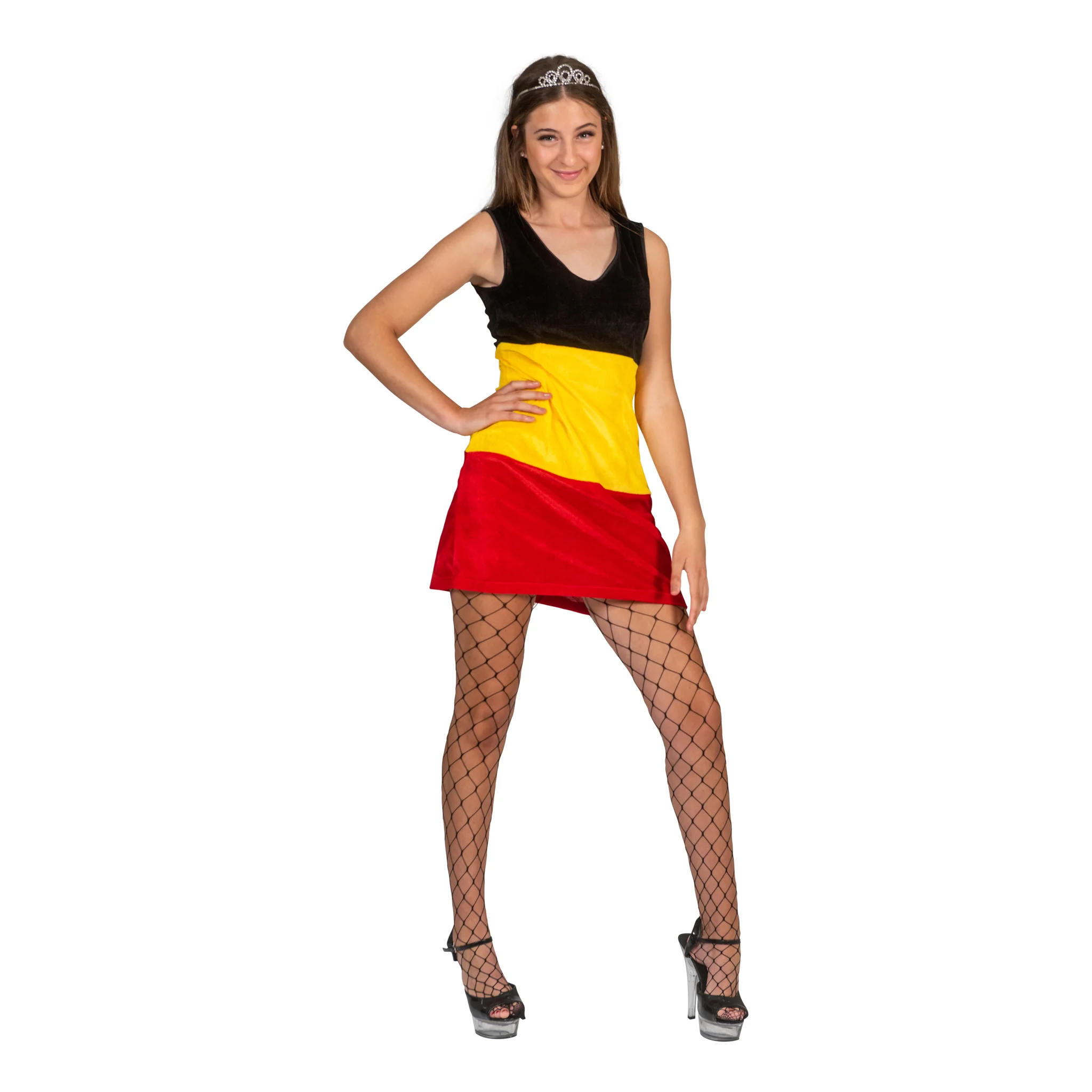 Jurk kostuum Belgische vlag kleuren - Image 3