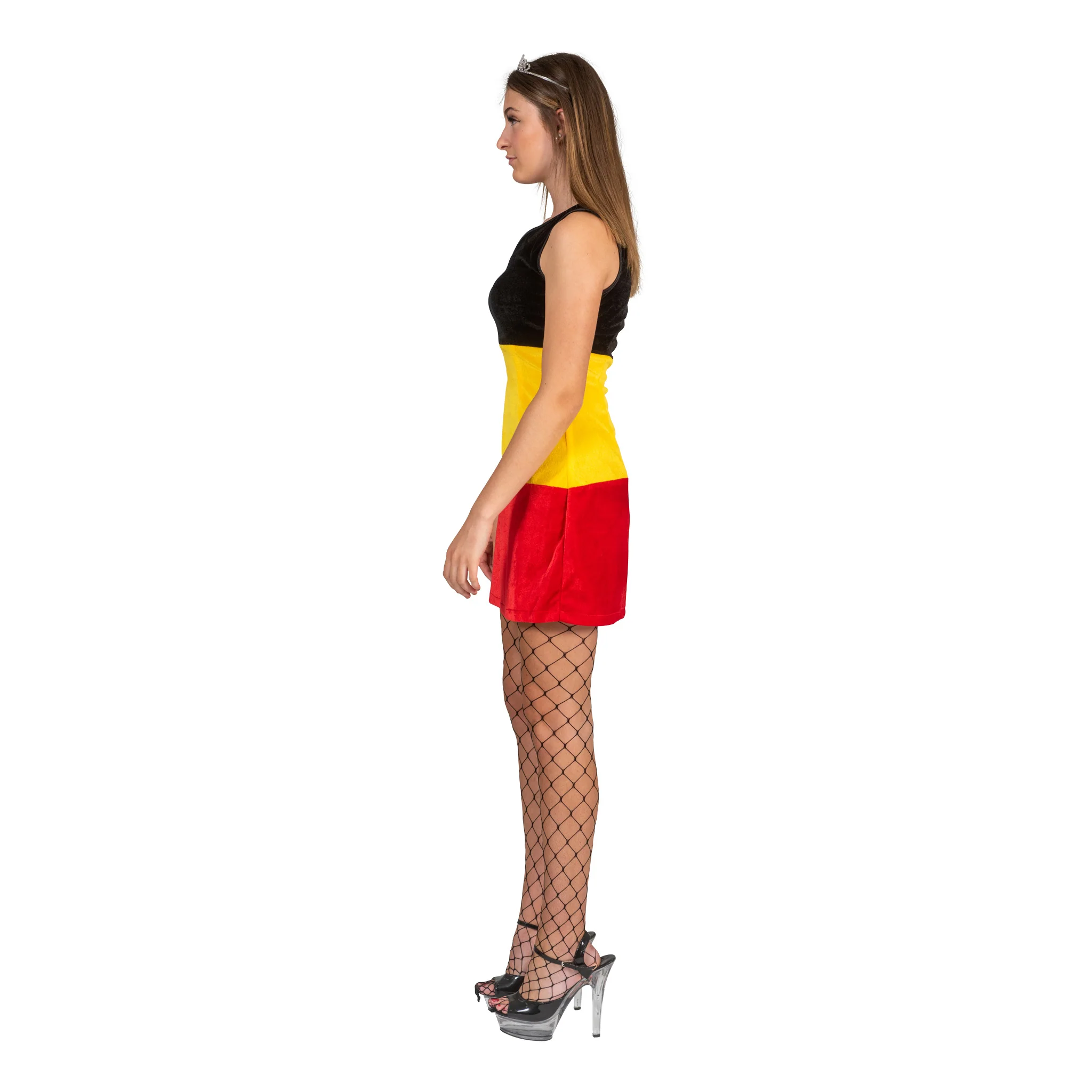 Jurk kostuum Belgische vlag kleuren - Image 4