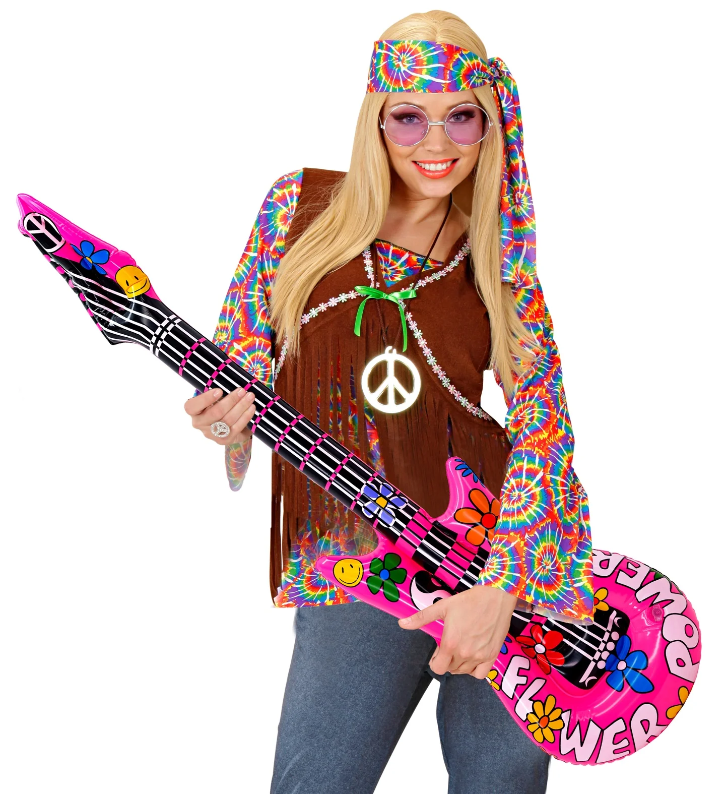 Hippie gitaar opblaasbaar - Image 2