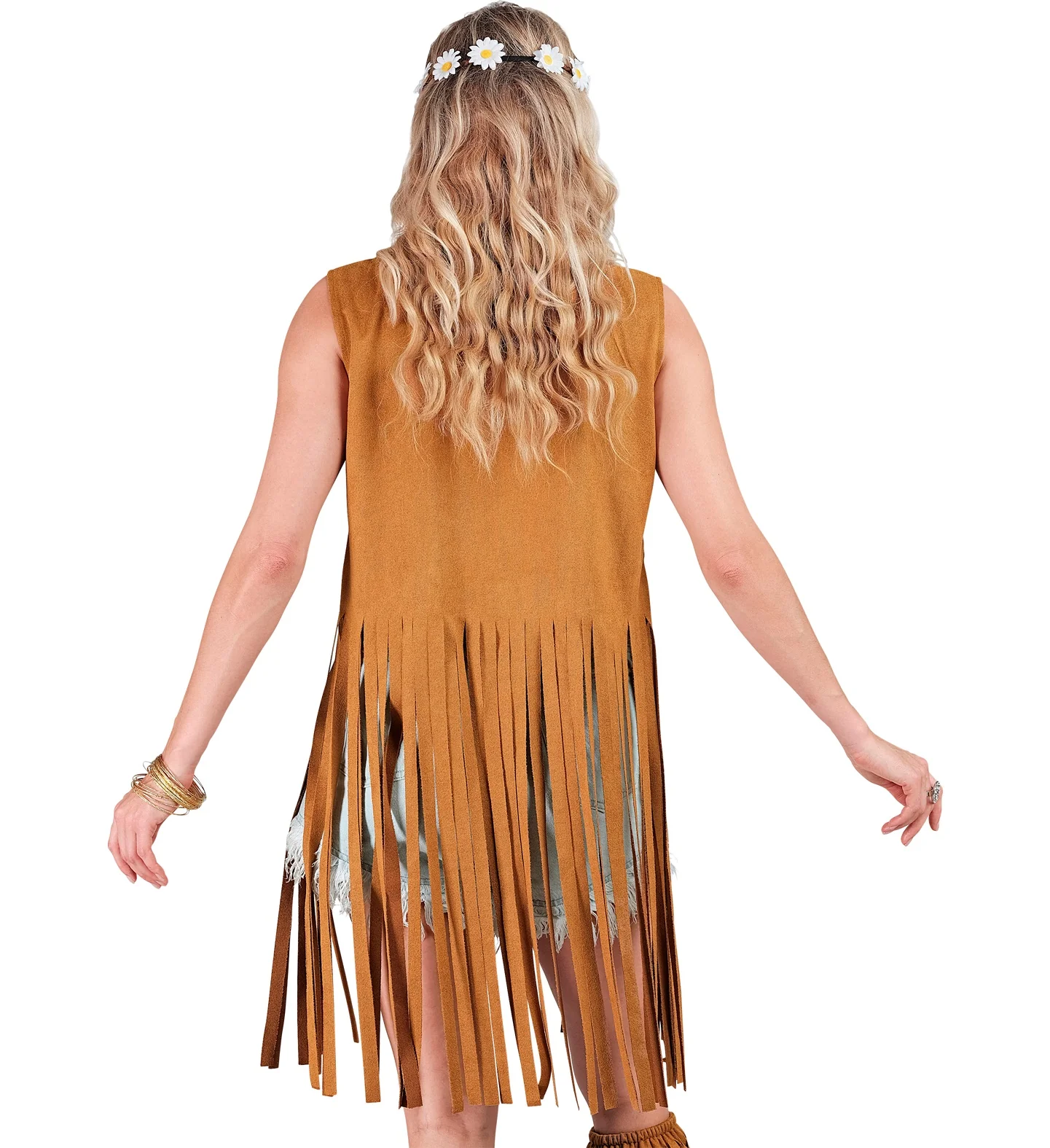 Hippie vest met franjes - Image 3