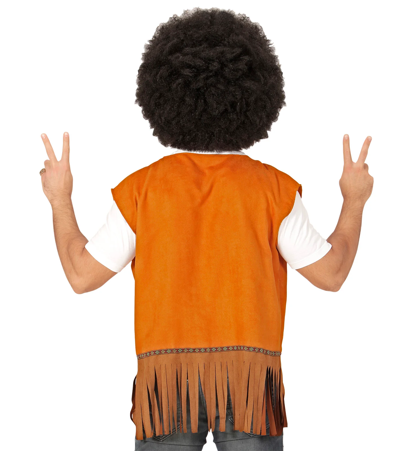 Hippie vest voor volwassenen - Image 3
