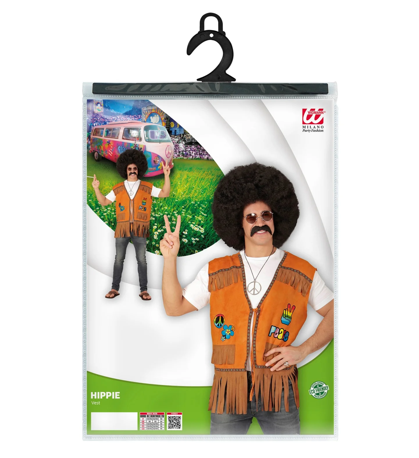 Hippie vest voor volwassenen - Image 4